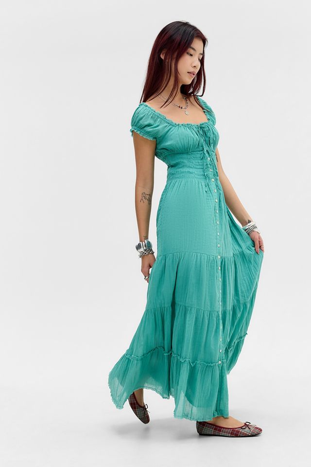 Vestido Maxi Pradera Samira Kimchi Blue #3
