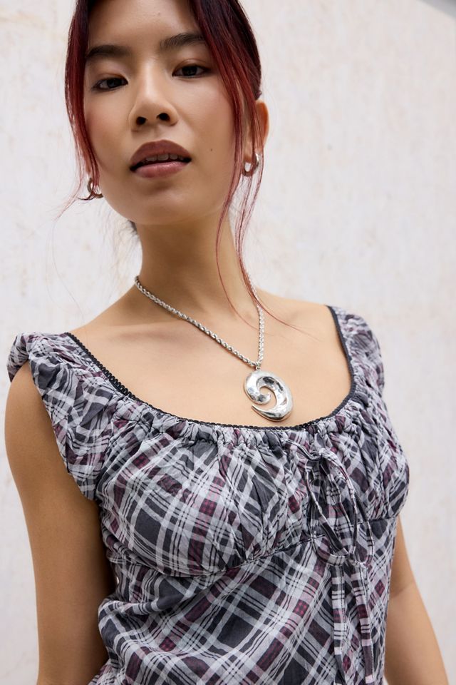 BDG Jude Check Mini Dress #2