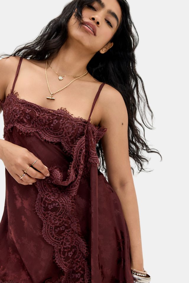 Robe nuisette courte Fleur en jacquard Light Before Dark #3