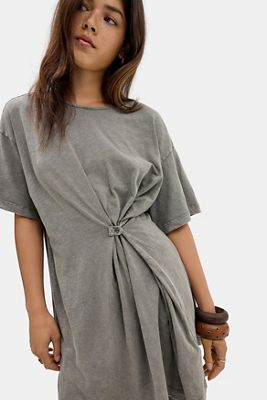 BDG Nyx Acid-Wash-T-Shirt-Kleid