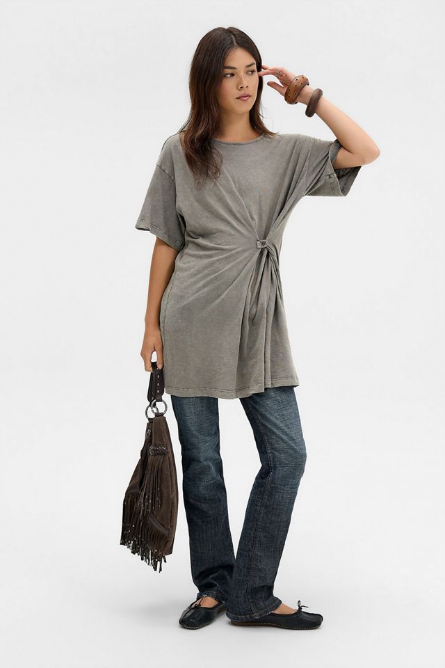 Robe t-shirt délavée à l'acide Nyx BDG #3