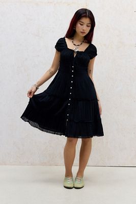 Vestido Midi Awkward Samira Kimchi Blue