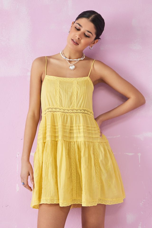 Urban outfitters yellow outlet dress