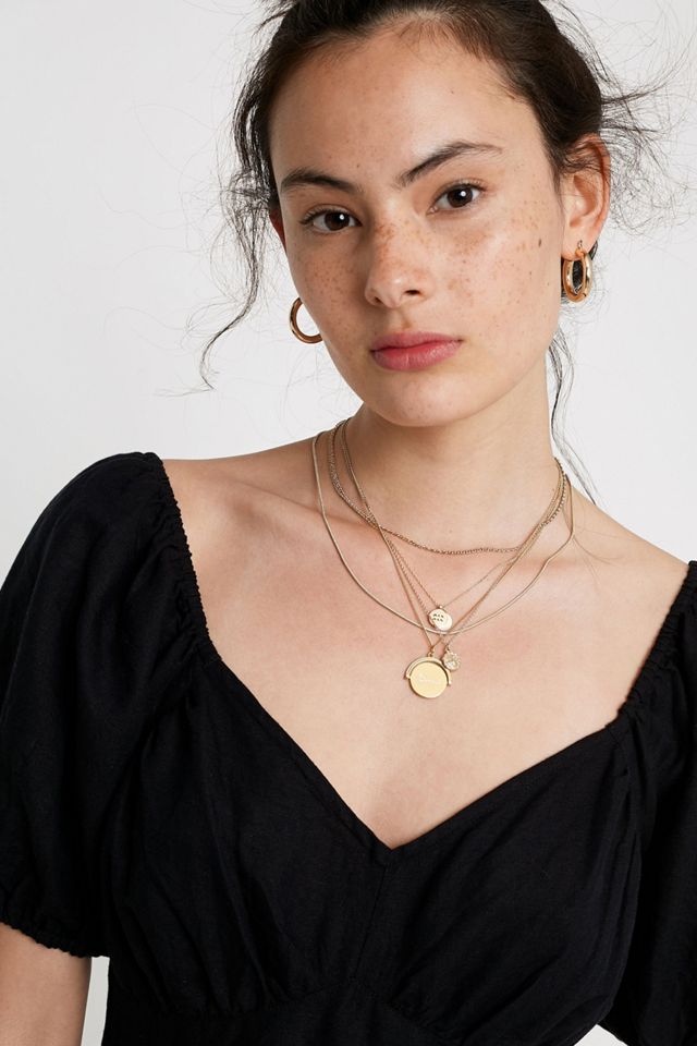 Urban Outfitters – Midikleid „Lucy“ in Schwarz mit Puffärmeln #2
