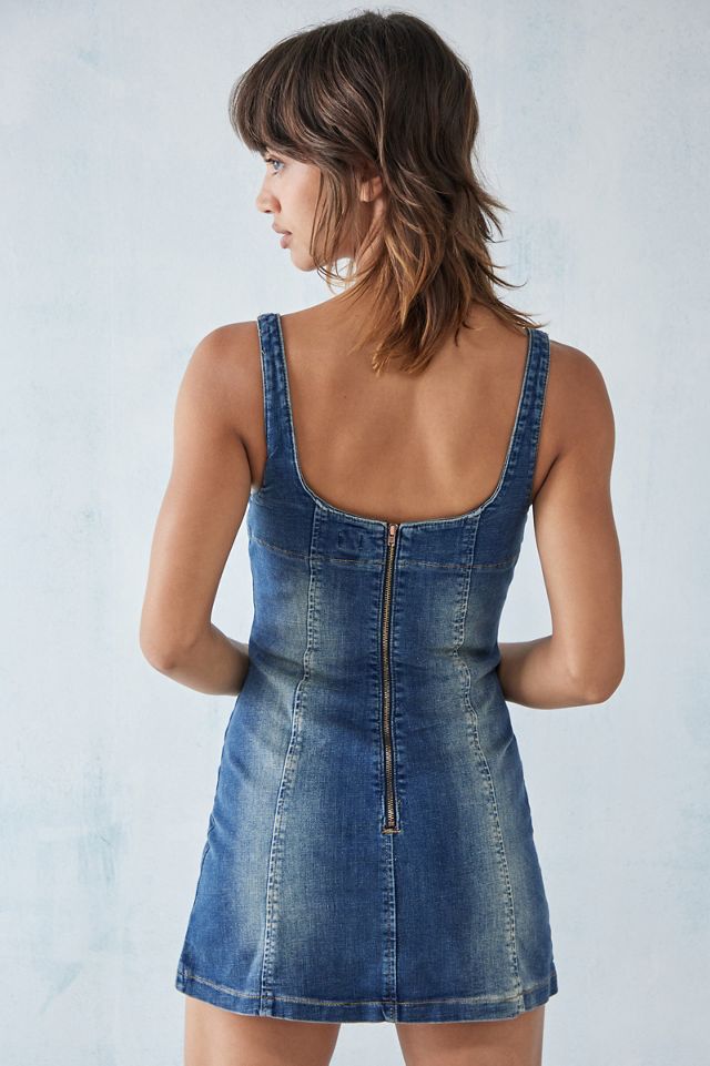 BDG Austin Denim Mini Dress  #3