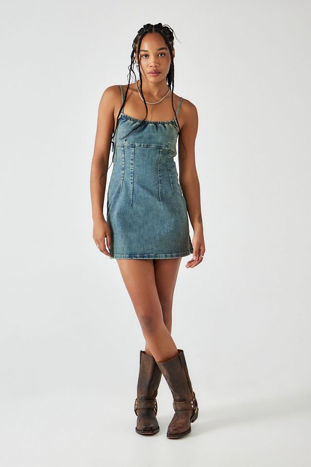 BDG Reine Denim Mini Dress #2