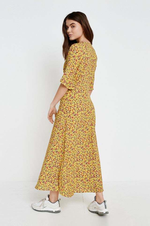UO Ditsy Daffodil Maxi Dress #3