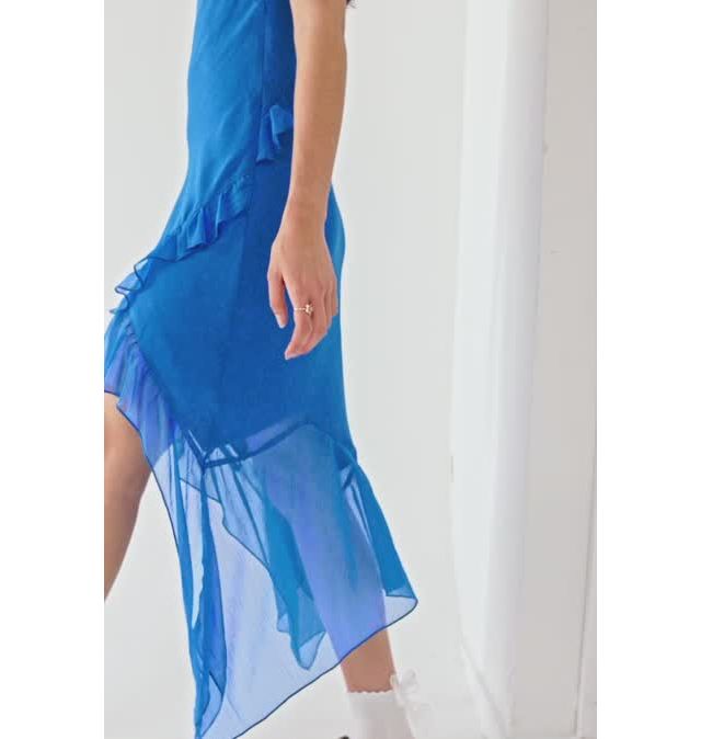 light before dark vixen asymmetric midi dress Tranquility Asymmetric Midi Dress main image 1