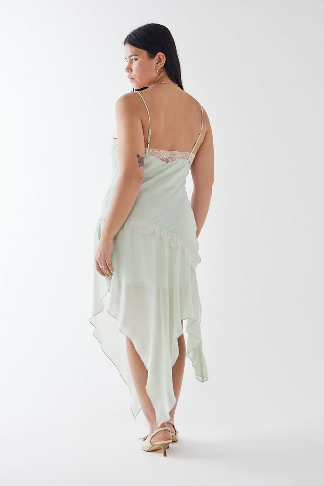 Vestito Slip Asimmetrico Arricciato Alexa Light Before Dark #7