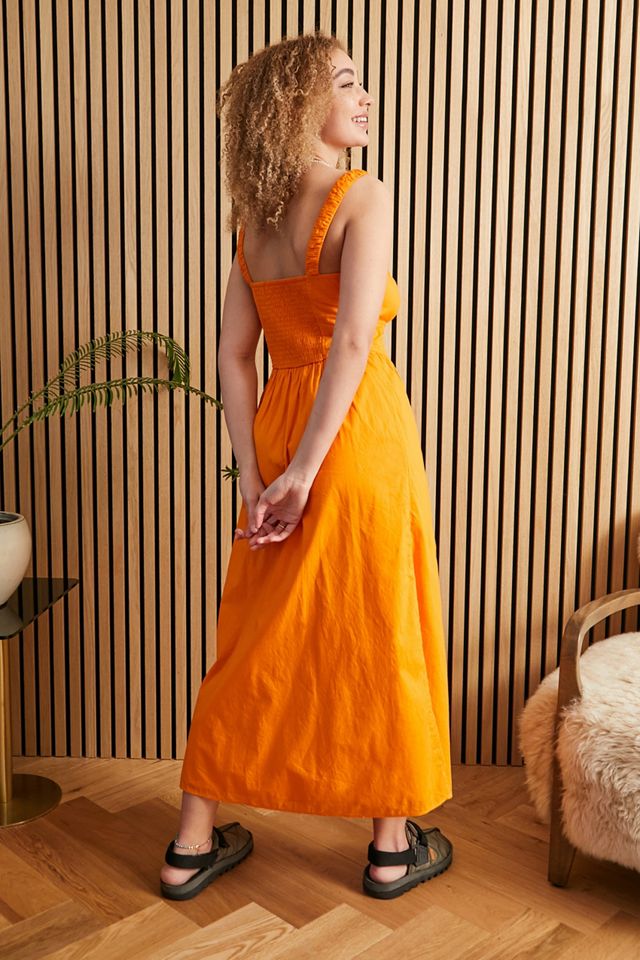 UO Azelia Button-Down Midi Dress  #2