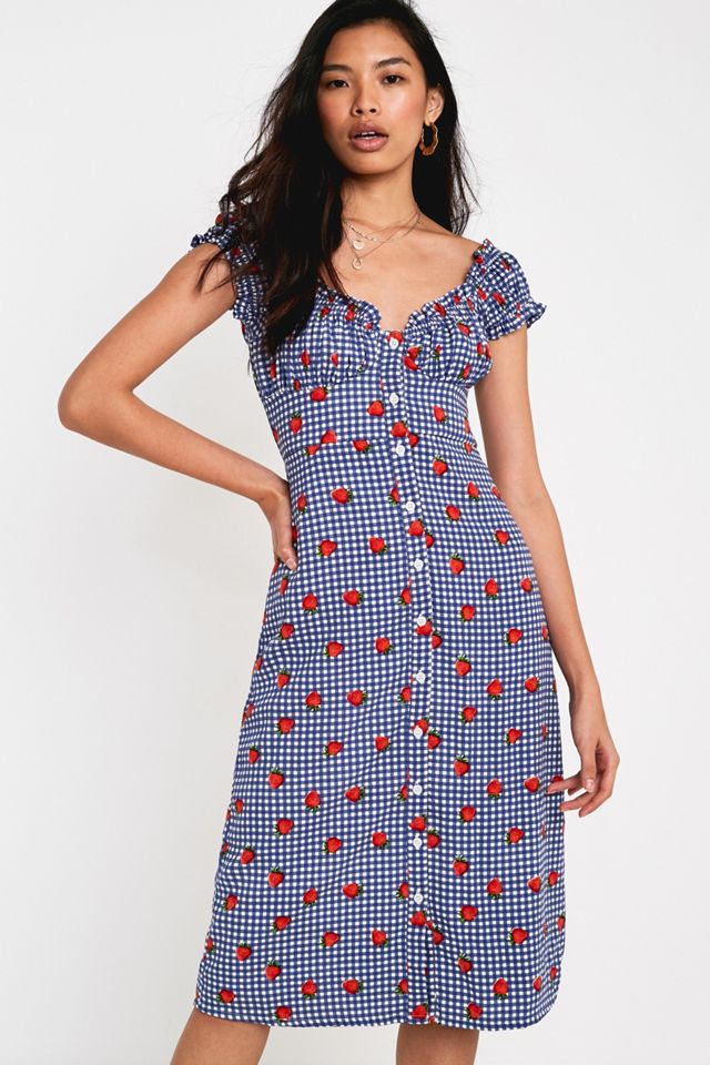 Urban Outfitters Pink Gingham Dress Urban Outfitters Dresses Pink Gingham  Mini Dress Poshmark