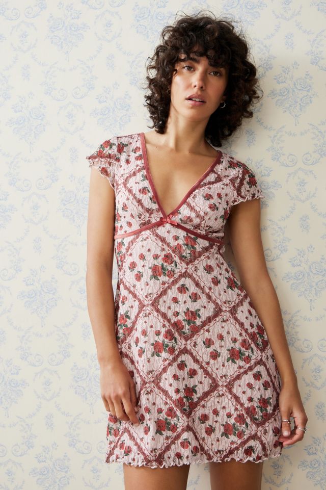 Kimchi Blue Madison Patchwork Mini Dress #3