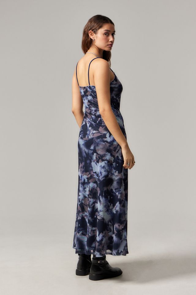 UO Floral Mesh Maxi Dress #3