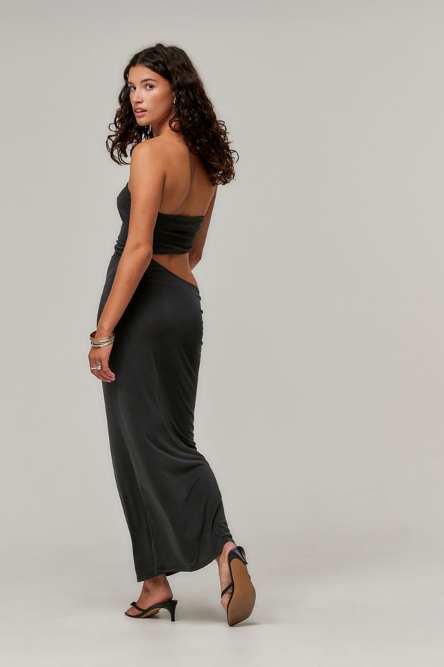 Silence + Noise Vestito lungo Enya Bandeau Cut Out #2