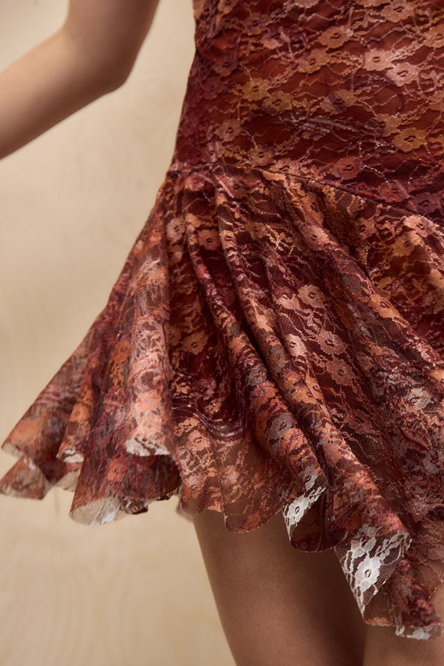 Silence + Noise Edith Bandeau Lace Mini Dress #2