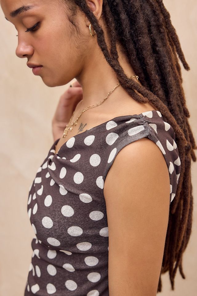 Robe courte en mesh dos nu Alyssa Silence + Noise #3