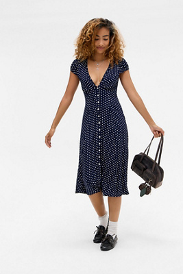 Robe midi Nadia Tea en taille: TTP - Kimchi Blue - Modalova