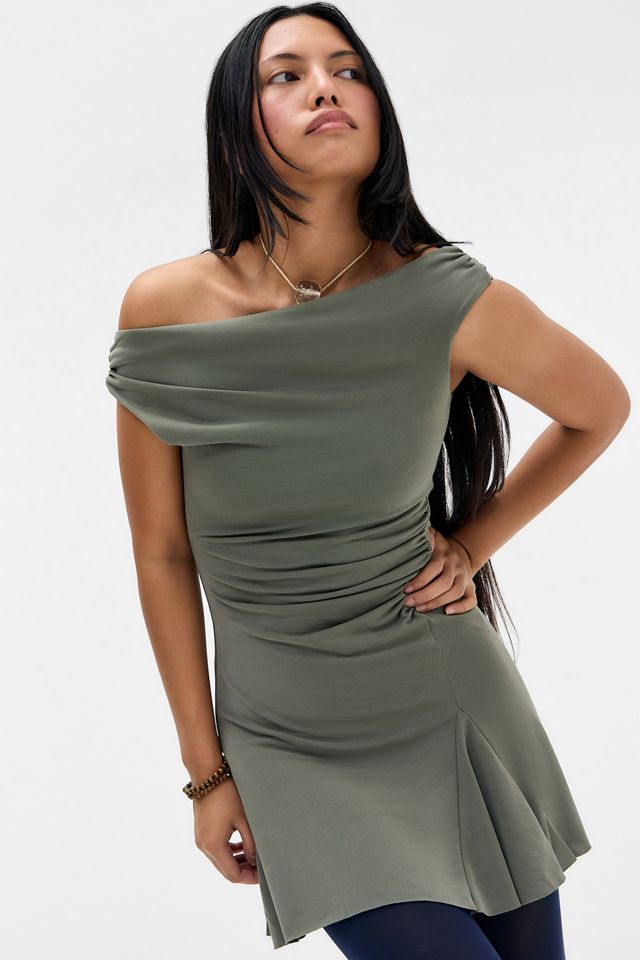 Silence + Noise Vestito Mini Fia Cupro #4