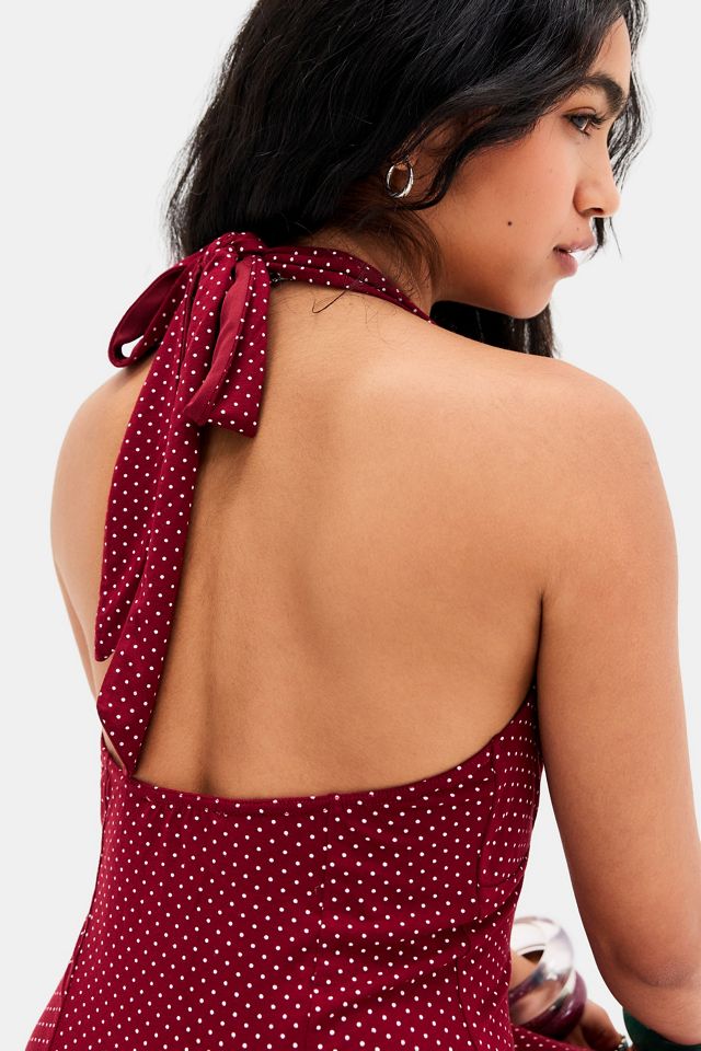 Vestido Midi Halter Natalia Kimchi Blue #1