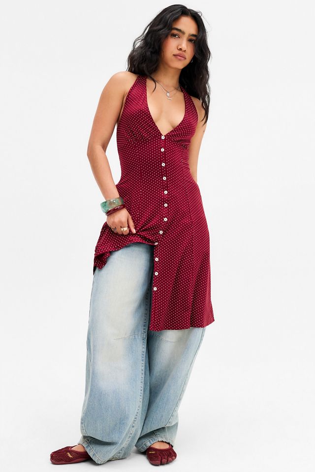 Vestido Midi Halter Natalia Kimchi Blue #4