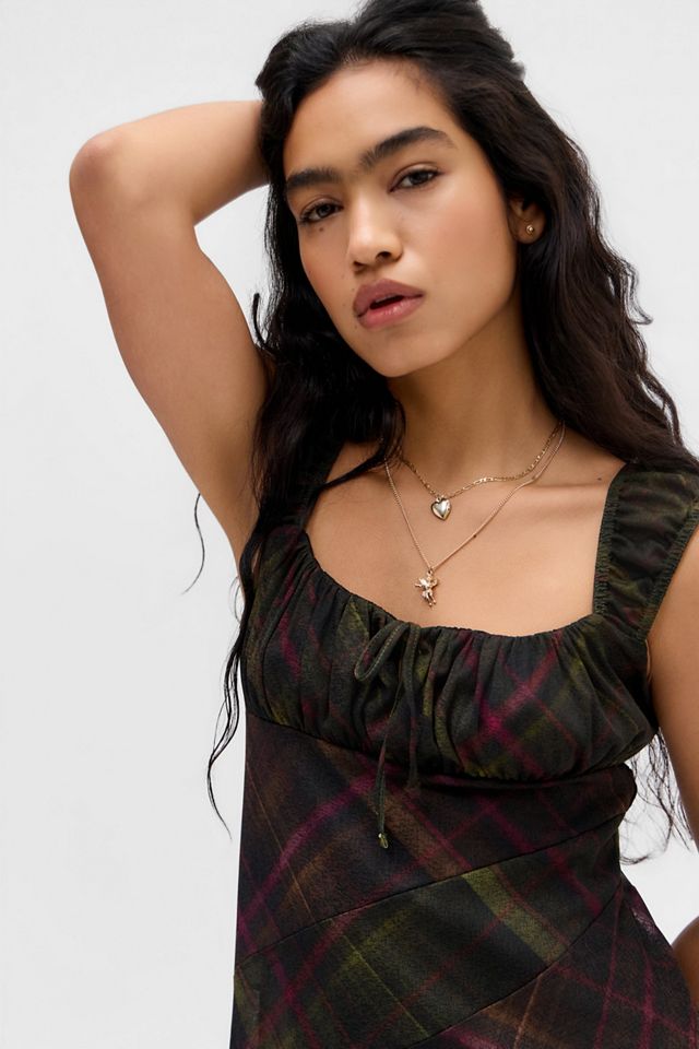 hallie mesh dress Johnny Was Hallie Mesh Dress - Silver