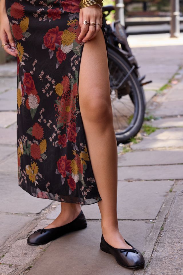 Vestido Maxi de Malla con Cuello Halter Rowan de UO #2