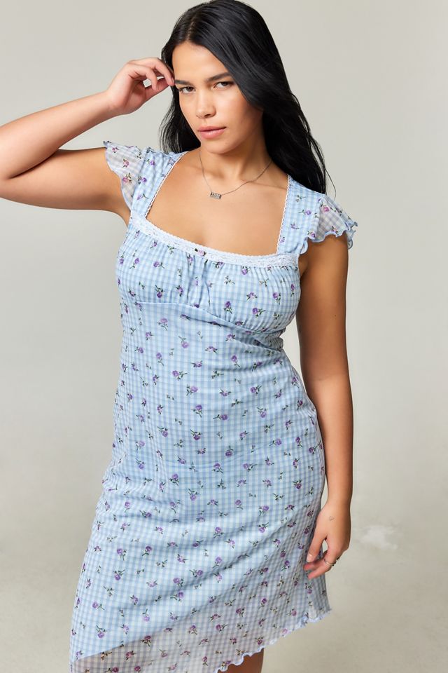 Kimchi Blue Maisie Gingham Midi Dress #1