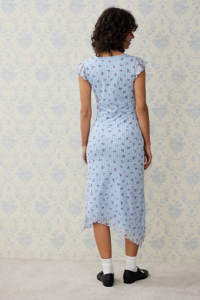 Kimchi Blue Maisie Gingham Midi Dress #4