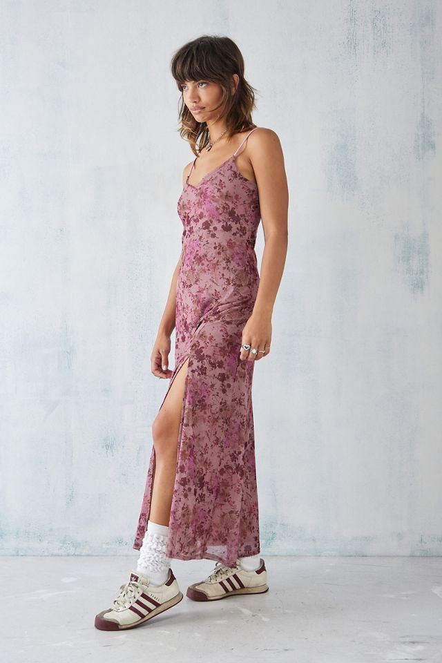 UO Floral Mesh Maxi Dress   #2