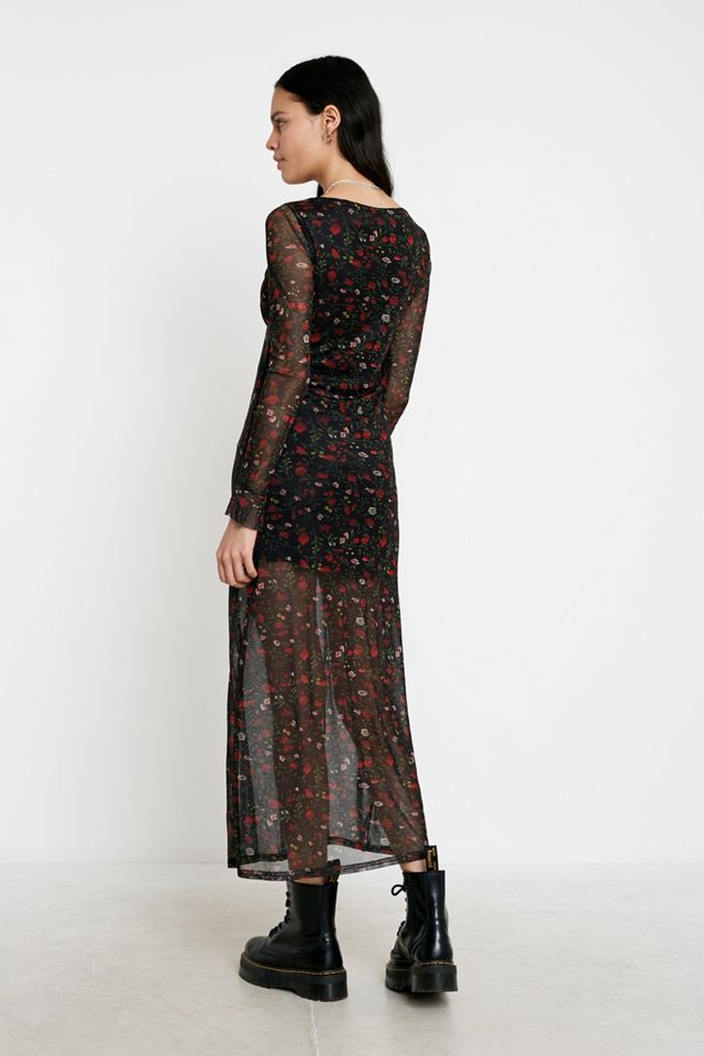 UO - Robe longue en voile à imprimé floral Naomi #2