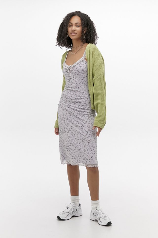 UO - Robe midi à volants Jamie #1