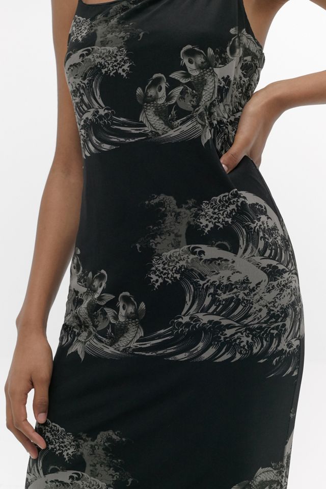 UO - Robe midi à imprimé Hannah #1