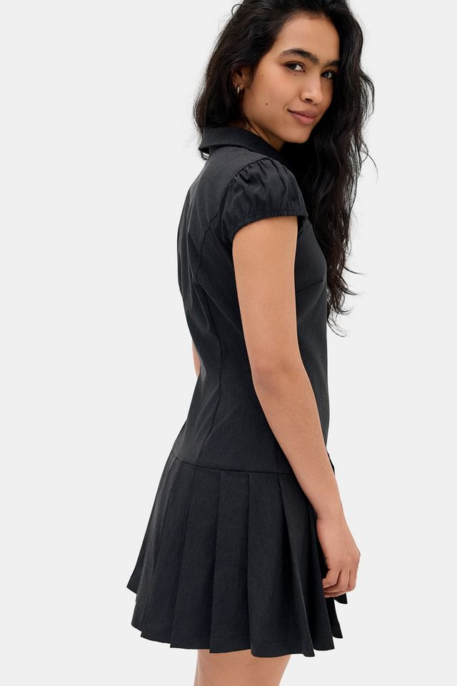 Robe Urban Outfitters 'Silence Et Bruit' - Taille XS, Couleur Marron - Fit & Flare - Neuf Avec étiquettes