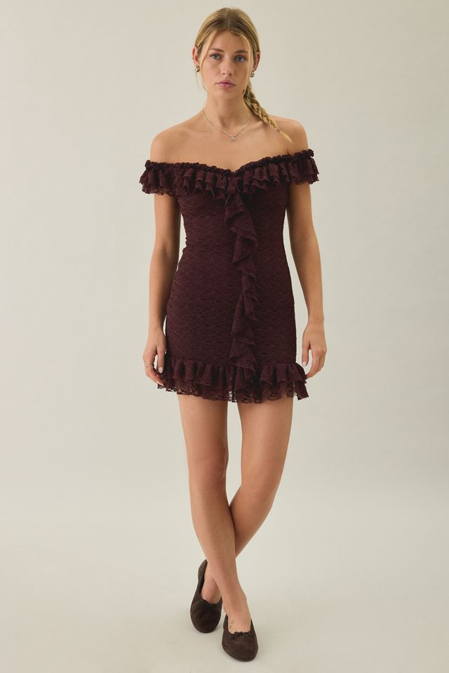 Kimchi Blue Feels Right Lace Mini Dress #1