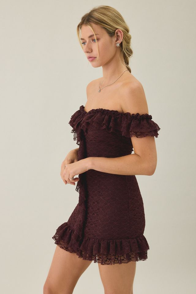 Kimchi Blue Feels Right Lace Mini Dress #3