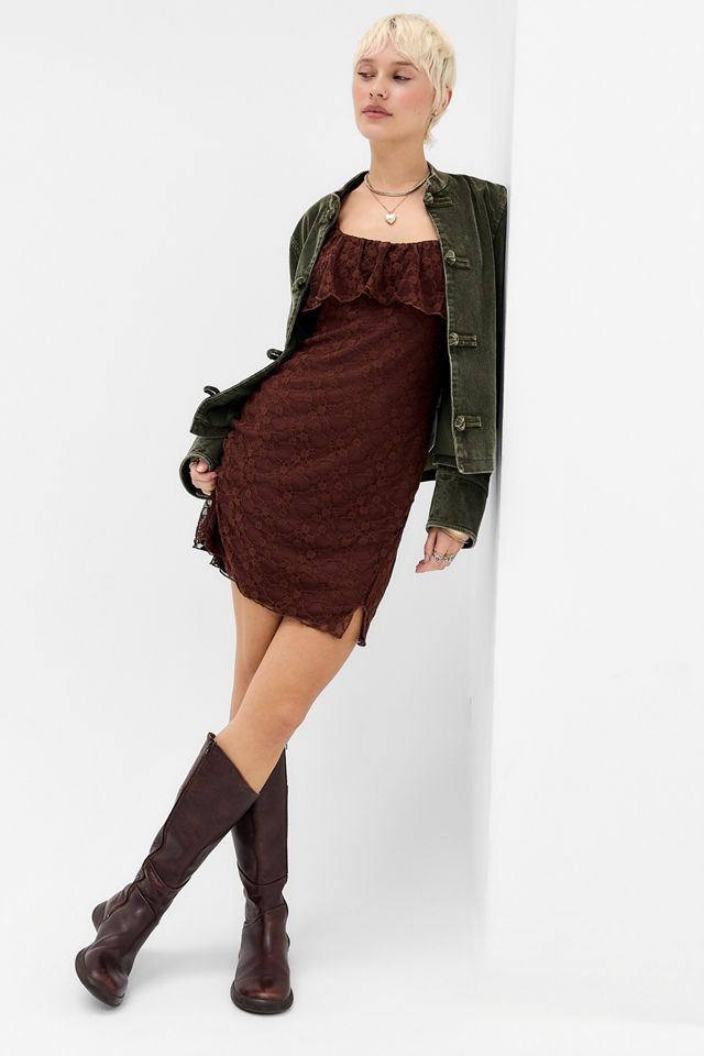 UO Nan Lace Mini Dress #1