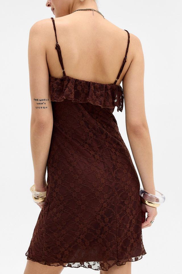 UO Nan Lace Mini Dress #2