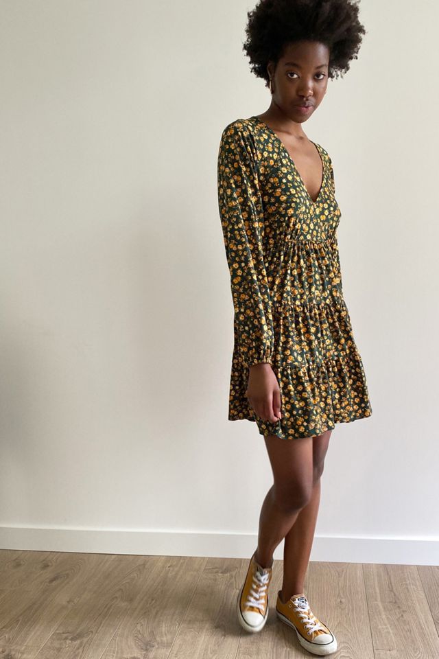 UO Julia Floral Mini Dress #1