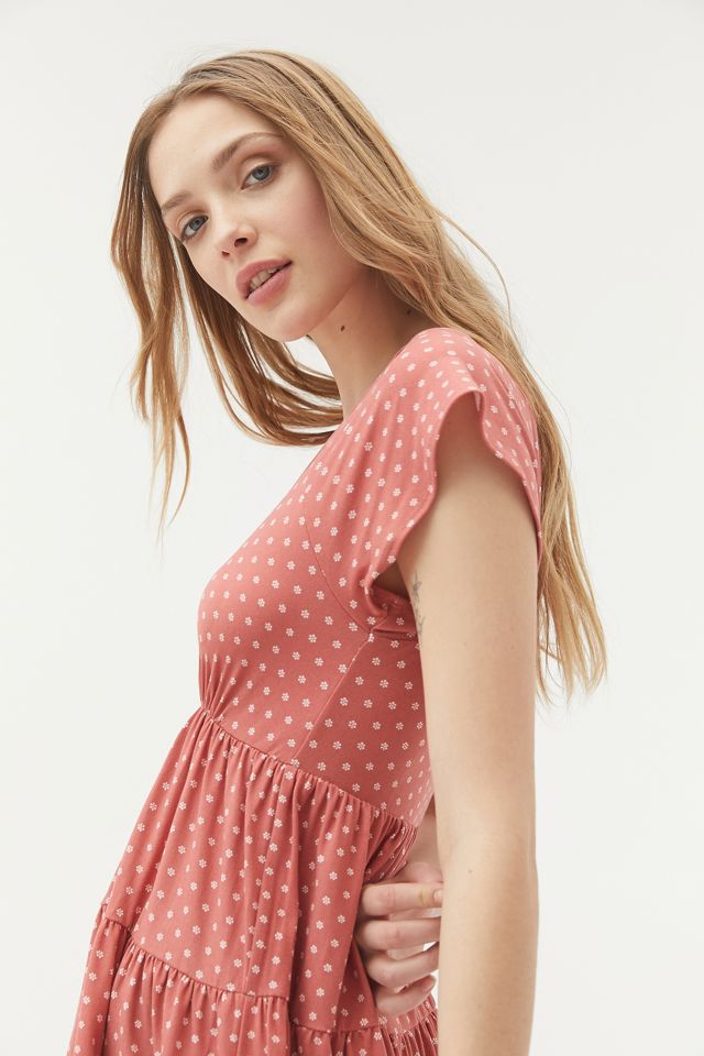 UO - Robe courte à volants Julia #1