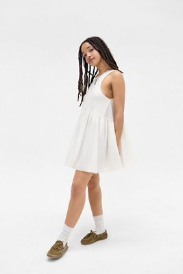 UO Lucia Trapeze Mini Dress