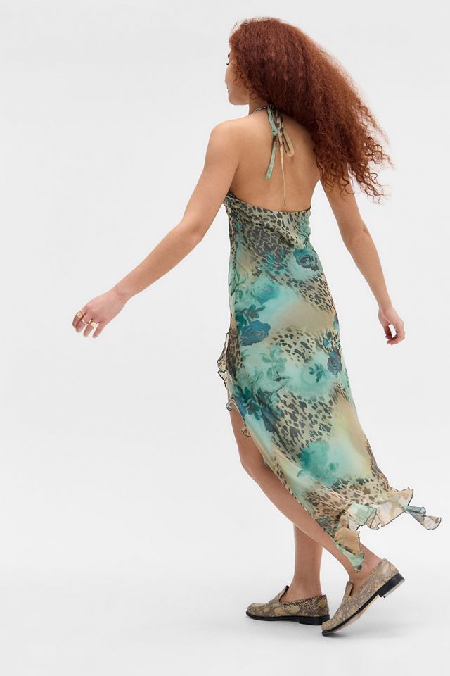 white christmas dresses Kimchi Blue Urban Outfitters Emmy Lou Chiffon Tunic Dress  White Chocolate  Couture