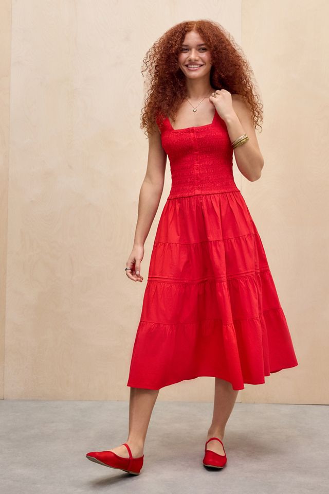 Kimchi Blue Marlowe Shirred Midi Dress #2