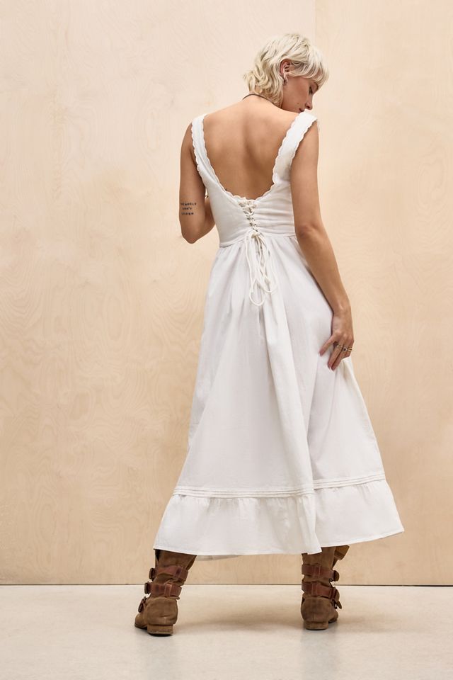 Kimchi Blue Vestito Lungo Gabriette con Vita Bassa #3