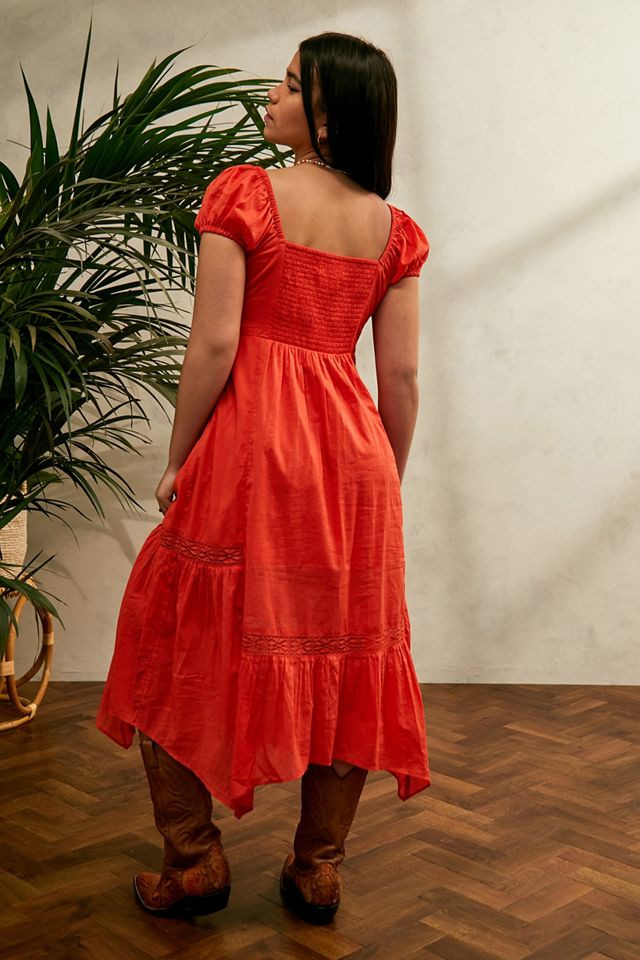 UO Carmen Bohemia Midi Dress  #2