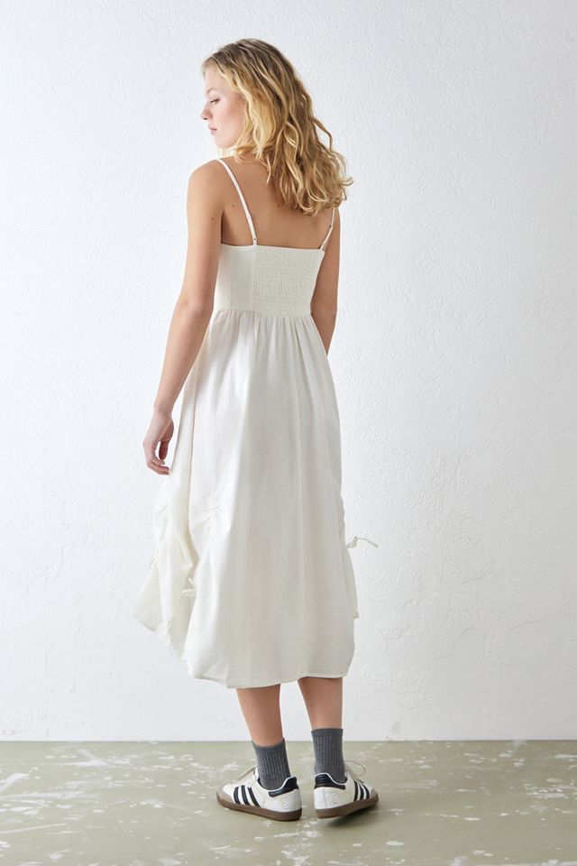 Vestito Midi a Palloncino Arricciato UO Rosie #4