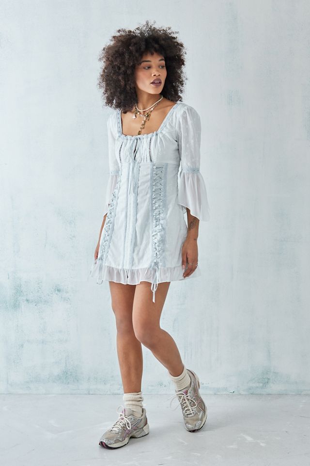 Robe Mini Lattice Arielle UO #1