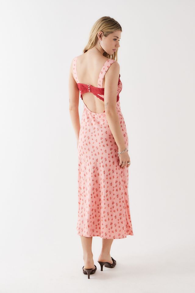 Light Before Dark Bex Floral Maxi Slip Dress #5