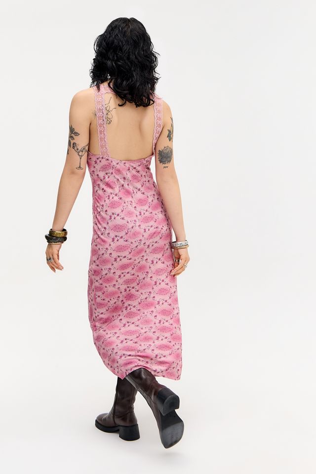 Light Before Dark Dua Lace Trim Midi Dress #3