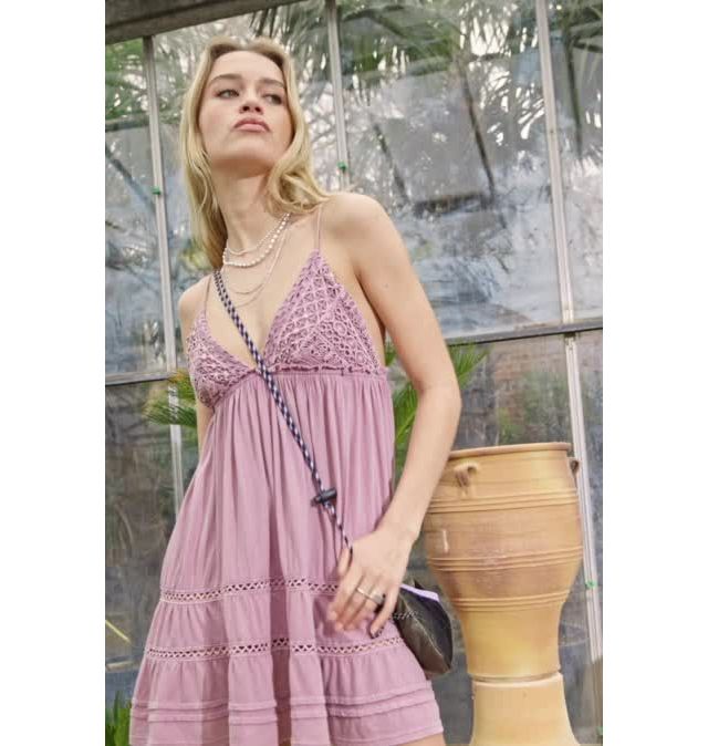 chinese dress ladies cora linen dress terra – Conscious the label main image 1