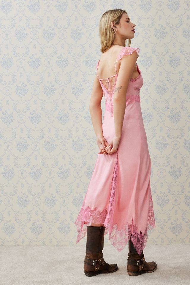 Light Before Dark Keziah Lace Slip Dress #5